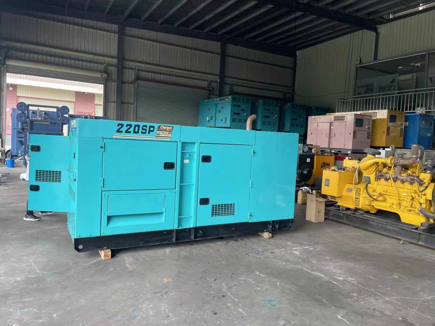 长白600kW柴油发电机组带载能力？